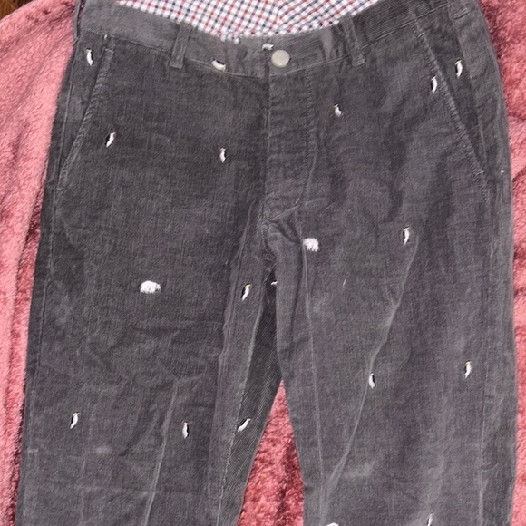 Distressed Black Corduroy Pants - Picture 2 of 8